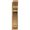 Ekena Millwork Olympic Slat Rough Sawn Outlooker, Western Red Cedar, 8"W x 34"D x 38"H OUT08X34X38OLY06RWR - alternate 3